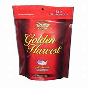 PIPE TOB - GOLDEN HARVEST 60Z RED